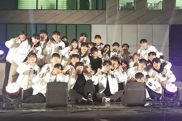 총학생회 단체사진